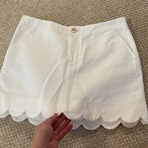 Lilly Pulitzer scallop skirt